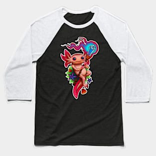 magic axolotl Baseball T-Shirt